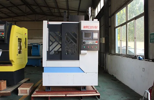 Inovatec Machinery WRC28VM 수직 다이아몬드 컷 휠 수리 CNC 선반 1