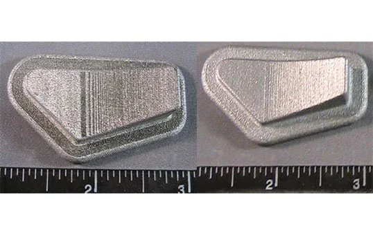 Inovatec 기계 표면 마무리 테스트 쿠폰 3d 금속 인쇄 산업