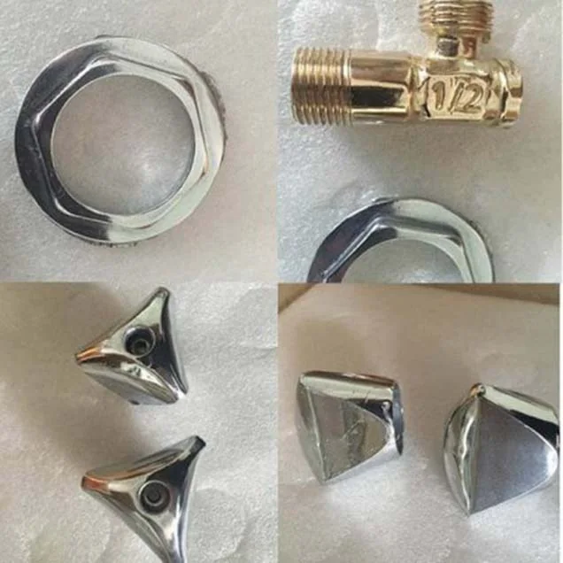 Zamak 3 수전 다이캐스팅 연마 사례 관련 이미지