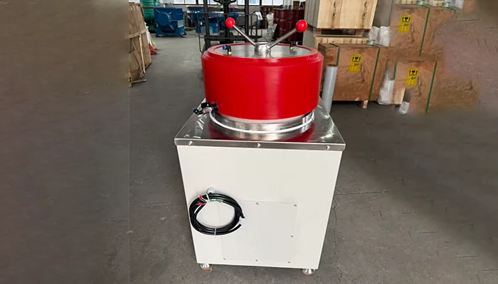 정밀 부품 연마를 위한 PU 안감 그릇이 있는 Inovatec Machinery YD15 주얼리 진동 텀블러