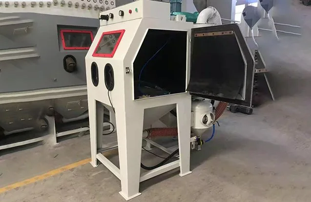 Inovatec Machinery 휠 1용 건식 샌드 블라스팅 기계