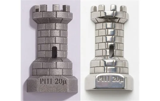 Inovatec Machinery 후처리 DMLS 부품 3D 테스트 쿠폰
