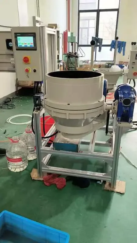 Inovatec Machinery Zero gap CF50 보석 연마기 – 작은 금속 부품의 빠른 디버링 및 평활화