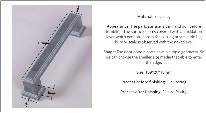 Parts condition before finishing - Inovatec Machinery 표면 가공 전후 사례