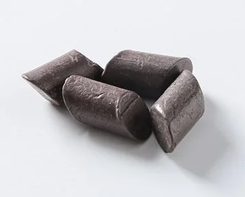 고밀도 바렐 연마 매체의 형상 예시