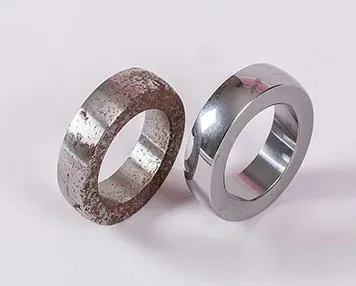bearing parts before and after polishing min 2 - Inovatec Machinery 최소 2 연마 전후의 INOVATEC 베어링 부품