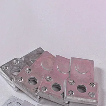 바렐 연마 전 알루미늄 절삭 부품 표면
