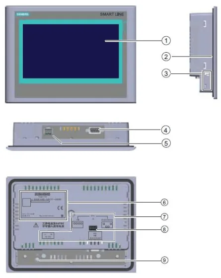 Siemens Smart700 터치스크린 관련 이미지
