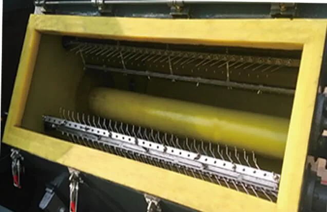 Inovatec Machinery 대형 회전식 목재 연마기 내부 디자인